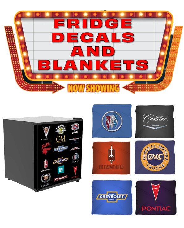 BLANKETS, STICKERS AND DECALS