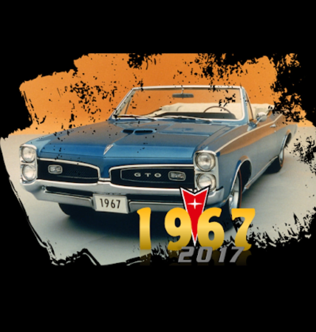 POCI 1967 Pontiac GTO 50th anniversary T shirts