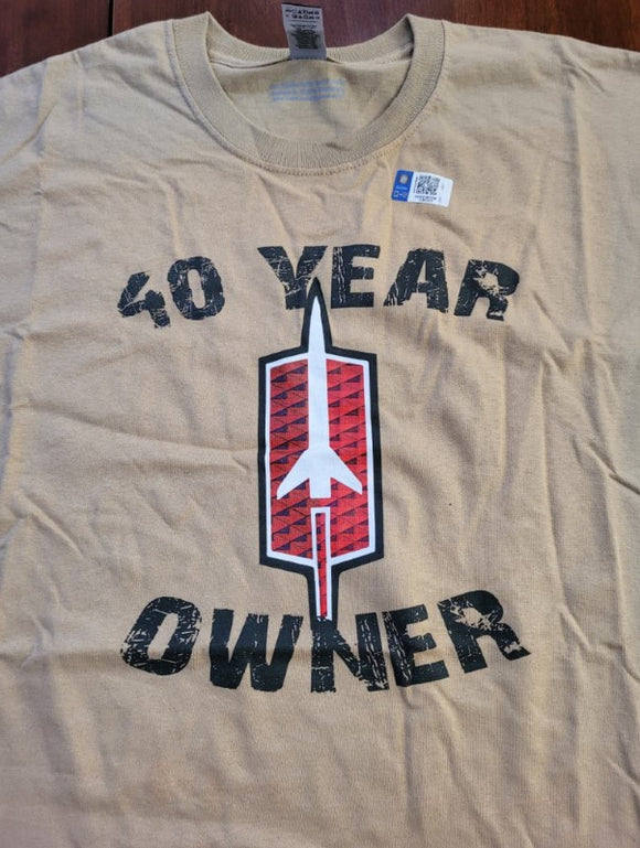 Oldsmobile Owner 40 Year ANNIVERSARY T-Shirt