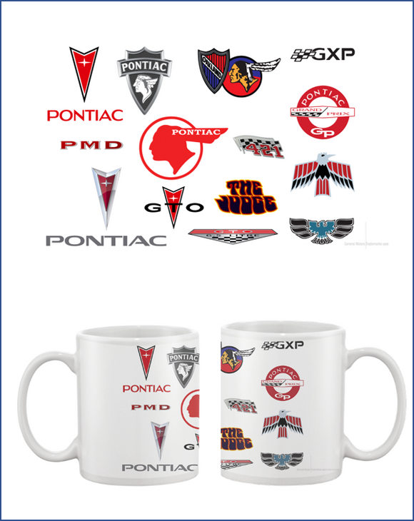 POCI Pontiac Through the Years Coffee Mug