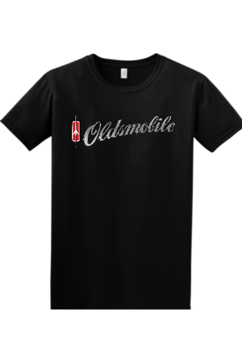 Oldsmobile Chrome Script T-Shirt