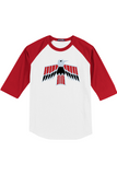 Pontiac 60's Firebird Raglan Baseball T-Shirt