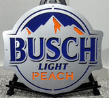 Anheuser-Busch Busch Light Peach Logo - Compressed Series