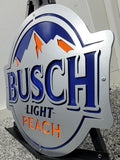 Anheuser-Busch Busch Light Peach Logo - Compressed Series