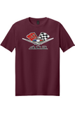 Chevrolet 409 Cross Flags T-shirt