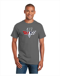 Chevrolet 427 Cross Flags T-shirt