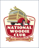 Woodie Club 50TH ANNIVERSARY cotton blend Polo