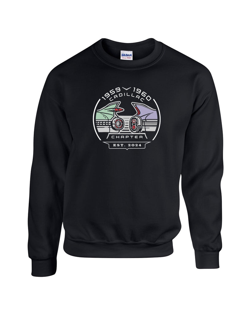 1959 & 1960 Cadillac Chapter Sweatshirt (PRINTED)