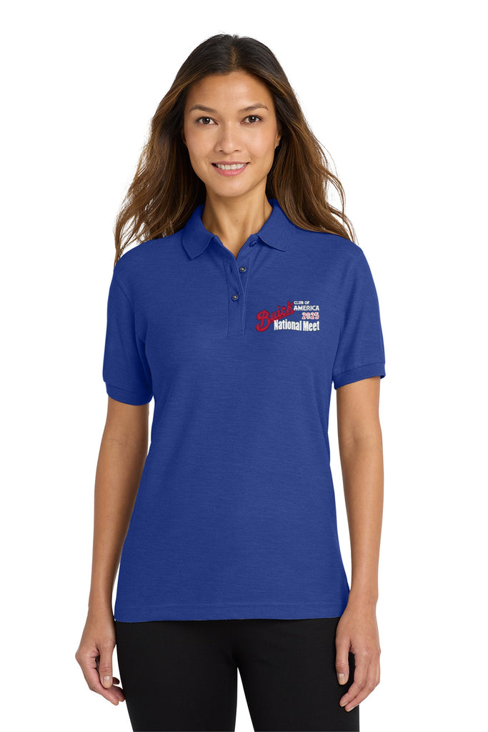 BCA Buick Club of America 2025 CONVENTION LADIES cotton blend  polo