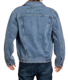 GM JEAN JACKET - CHEVROLET W/ BOWTIE FRONT AND BACK (LIMITED STOCK)