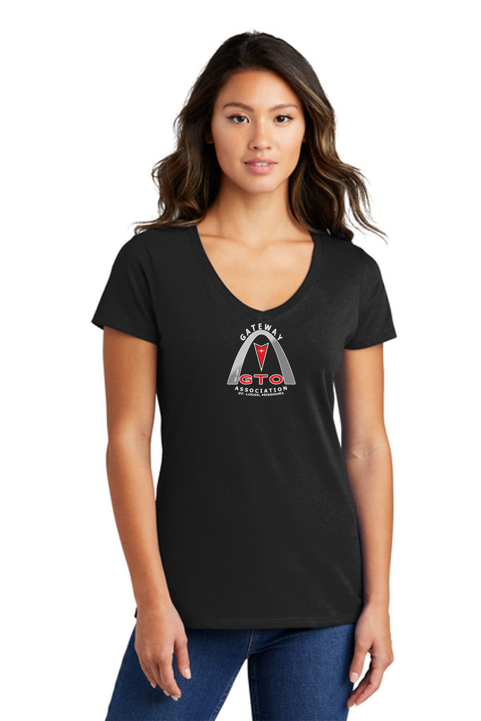 GATEWAY GTOAA Ladies Short sleeve V-neck Gildan T-shirt