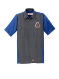 GATEWAY GTOAA Red Kap Regular Fit Short Sleeve Two-Tone Mechanics Shirt