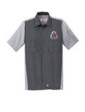 GATEWAY GTOAA Red Kap Regular Fit Short Sleeve Two-Tone Mechanics Shirt