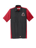 GATEWAY GTOAA Red Kap Regular Fit Short Sleeve Two-Tone Mechanics Shirt