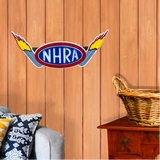 NHRA Logo With Header Pipe Flames