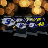 Jeff Gordon #24 Sheet Metal Oval Diecast Display