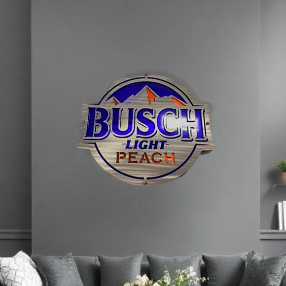 Anheuser-Busch Busch Light Peach Logo