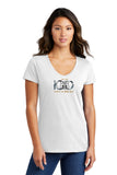 100th  ANNIVERSARY ROUTE 66 Ladies Short sleeve V-neck T-shirt