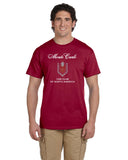 MONTE CARLO CLUB CREST LOGO Short Sleeve T-shirt