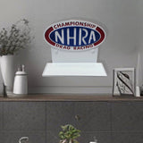 NHRA 1/24 Championship Sheet Metal Drag Racing Logo Diecast Display