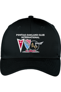 POCI NEW logo Pontiac Oakland Club International Hat