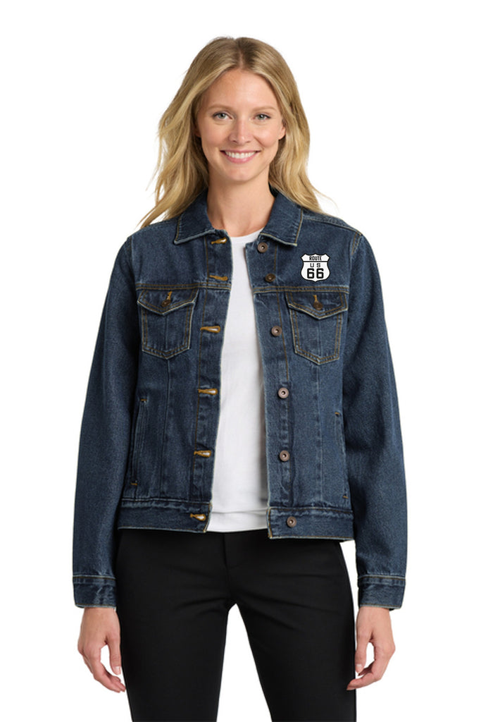 ROUTE 66 LADIES JEAN JACKET