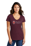 MONTE CARLO CLUB LADIES V-NECK T-shirt