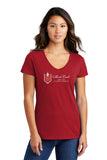 MONTE CARLO CLUB LADIES V-NECK T-shirt