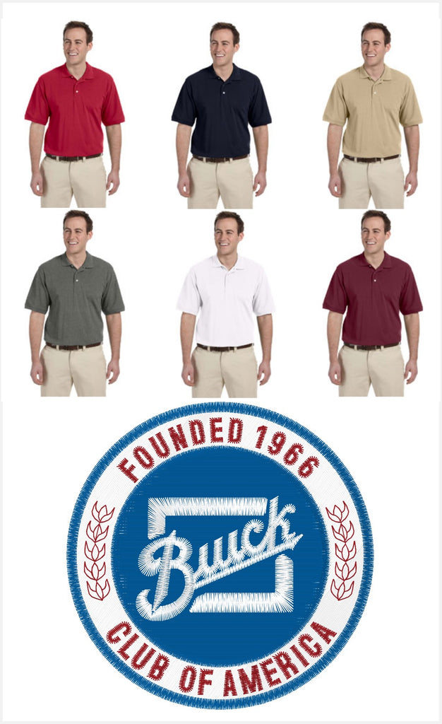 BCA Buick Club of America cotton blend  polo