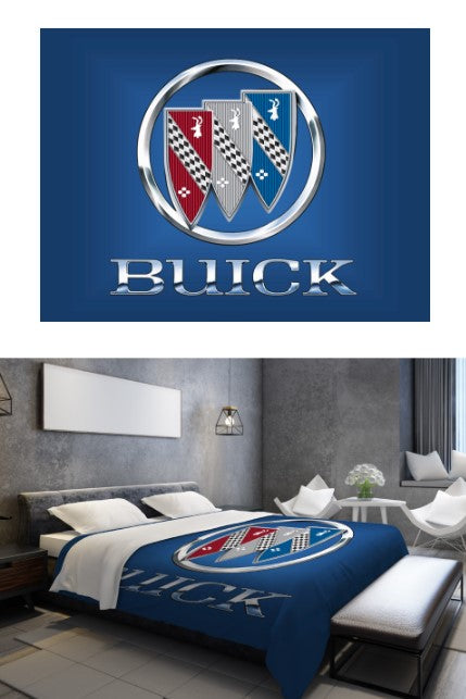 Buick Shield Full Color Photo Blanket / Wall Banner