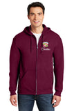 Cadillac 80s Embroidered Full Zip Hoodie