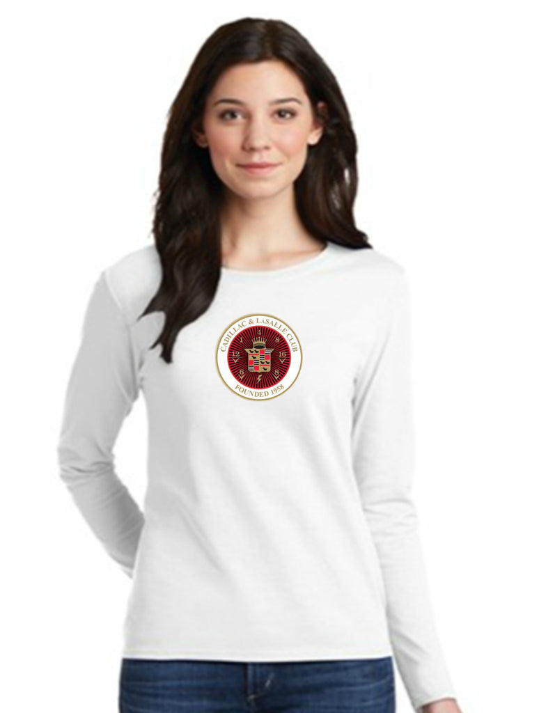 CLC Cadillac & LaSalle Club Ladies' 5.3 oz. Long-Sleeve T-Shirt