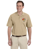 CORVETTE CLUB of UTAH Cotton Blend Polo