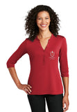 MONTE CARLO CLUB Ladies Henley Shirt