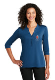 MONTE CARLO CLUB Ladies Henley Shirt