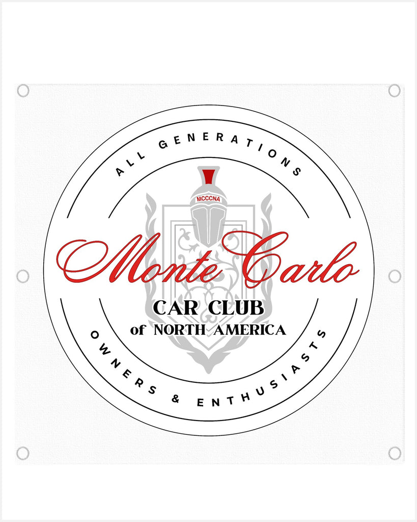 MONTE CARLO CLUB Garage Banner