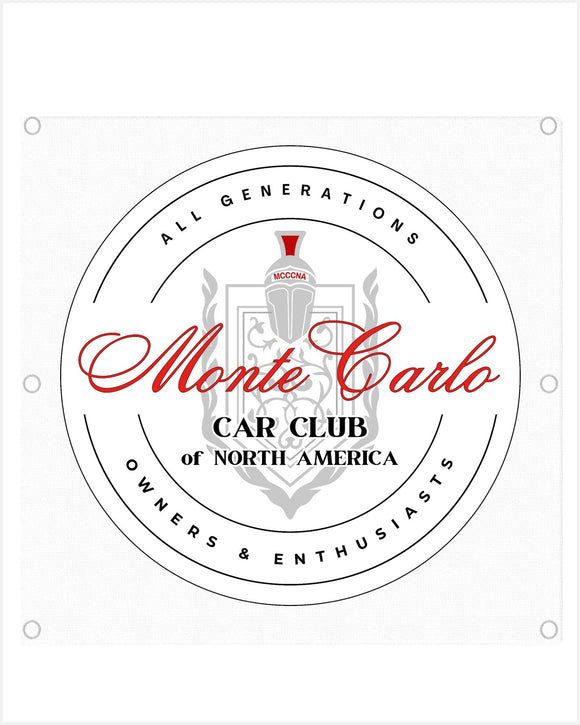 MONTE CARLO CLUB Garage Banner