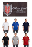 MONTE CARLO CLUB CREST LOGO POCKET Short Sleeve T-shirt (Embroidered)