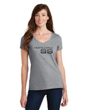 MONTE CARLO SS LADIES V-NECK T-shirt
