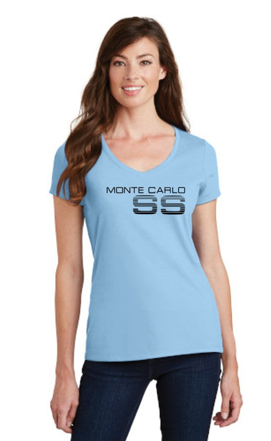 MONTE CARLO SS LADIES V-NECK T-shirt