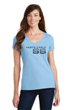 MONTE CARLO SS LADIES V-NECK T-shirt
