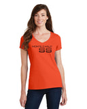 MONTE CARLO SS LADIES V-NECK T-shirt