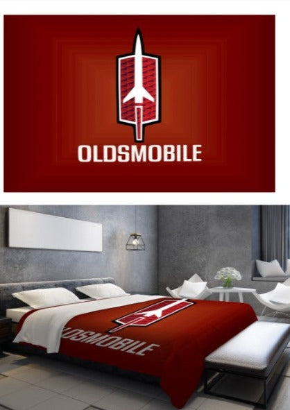 Oldsmobile Rocket Photo Blanket / Wall Banner