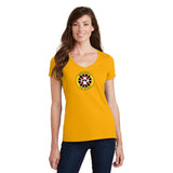 PROFESSIONAL CAR SOCIETY Ladies Short sleeve V-neck T-shirt