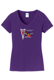 POCI Pontiac Oakland Club International Ladies Short sleeve V-neck Gildan T-shirt