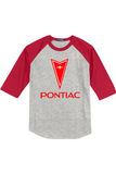 Pontiac 70's Raglan Baseball T-Shirt