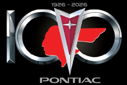 Pontiac 100th Anniversary Vinyl Garage Banner