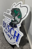 Anheuser Busch Busch Light Go Fishhhhh Logo - Compressed Series