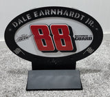Dale Earnhardt Jr. #88 Oval 3D Premier Metal Diecast Display