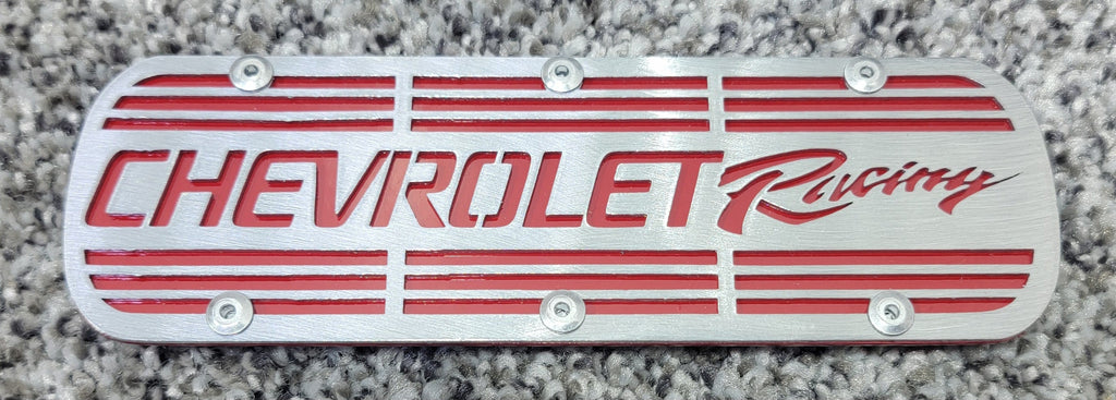 Chevrolet Racing Valve Cover Collection - Magnet And Diecast Display